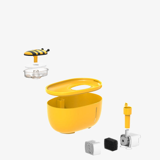 KFX-5652797 Little Bee 2L Automatic Plastic Water Dispenser for Pets