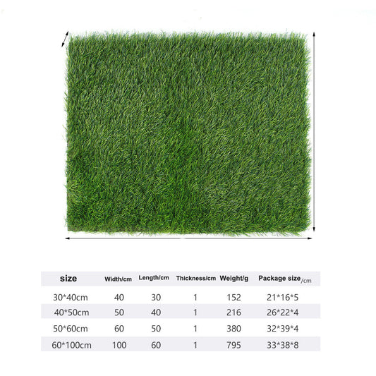 KFX-5660221 Washable Pet Lawn Mat for Dogs - Durable Floor Mat Nest for Indoor and Outdoor Use
