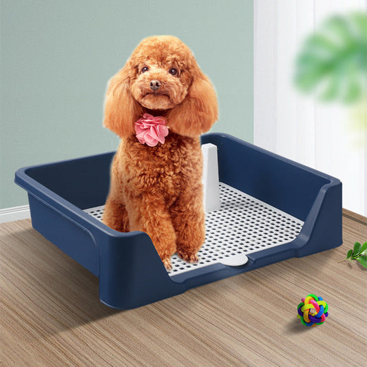 KFX-5681085 Large Anti-Stepping Stool Urinal for Dogs - Solid Color Options Available