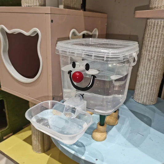 KFX-5702717 Cute Automatic Cat Water Dispenser with 3-Liter Capacity and Colorful Design