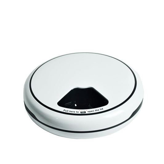 KFX-5713213 Automatic Intelligent Pet Feeder with Voice Prompt and Unmanned Feeding System, 1.6L Capacity