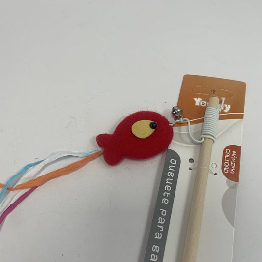 KFX-5740221 Interactive Fish Cat Teaser for Engaging Playtime