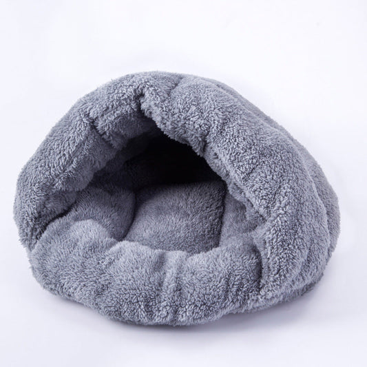 KFX-5756733 Cozy Cloth Cat Nest Bed for All Seasons – 26x24x5cm