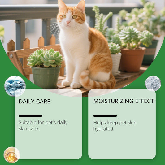 KFX-5775805 Pet Skin and Coat Care Spray for Dogs, 60 ml with Hydrating Ingredients