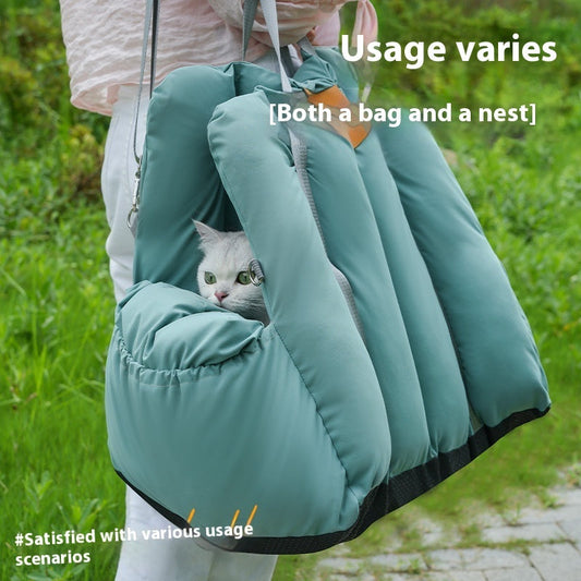 KFX-5777981 Cozy Car Cat Nest for Travel and Home Use