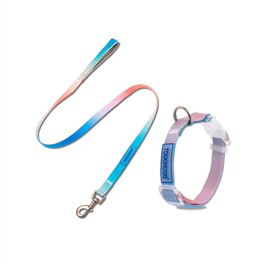 KFX-5789245 Gradient PVC Pet Traction Rope - Durable and Comfortable for Small and Medium Dogs