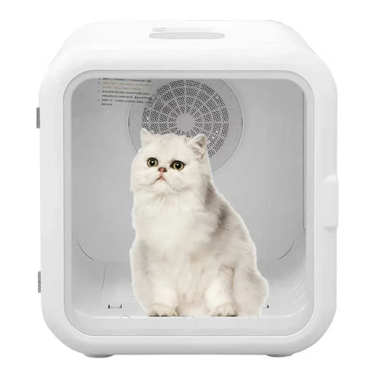 KFX-579667 Smart Pet Hair Drying Box with Low Noise Air Blower for Dogs and Cats, 1000W, Eco-Friendly Design