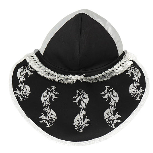 KFX-5809085 Pet Halloween Cloak for Dogs - Acrylic Material, Black, Available in Multiple Sizes