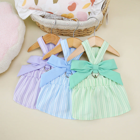KFX-5817021 Lotus Leaf Traction Skirt for Dogs - Available in Purple, Blue, and Green, Sizes XS to XL