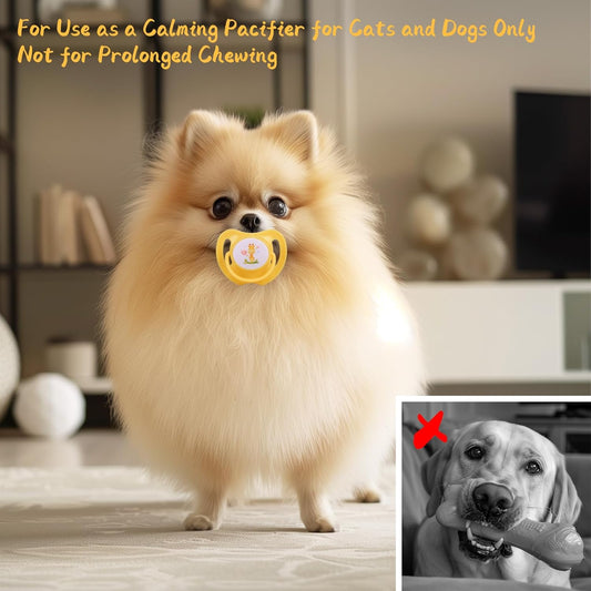 KFX-5823677 Small Dog and Kitten Pacifiers - Puppy Teething Toys & Cat Chew Toys for Comfort and Calm