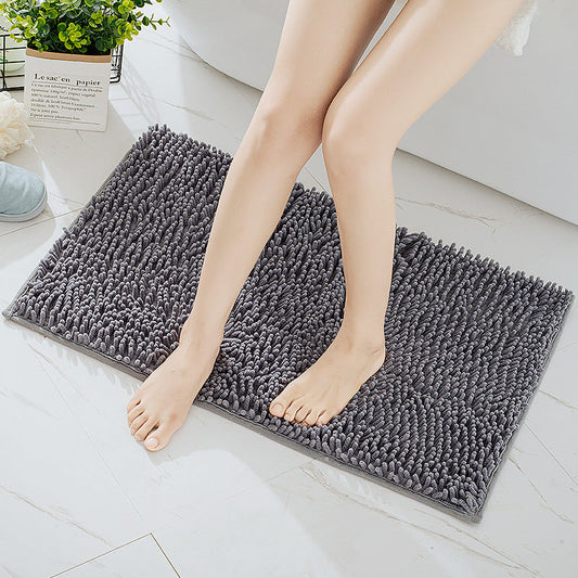 KFX-5829821 Anti-Skid Rectangular Bathroom Mat - Water Absorbent Polyester in Multiple Colors and Sizes
