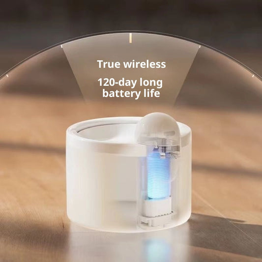 KFX-5839549 Smart Wireless Pet Water Dispenser with 24-Hour Water Quality Monitoring for Cats and Dogs