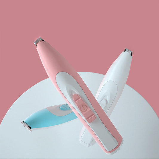 KFX-5845053 Pet Foot Hair Clipper - USB Rechargeable Grooming Shaver for Dogs and Cats