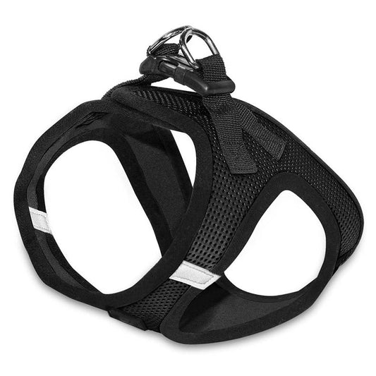 KFX-5848509 Reflective Mesh Dog Walking Rope with Adjustable Chest Strap - Breathable and Scalable Pet Harness