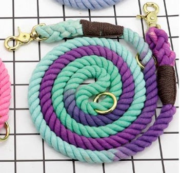 KFX-5881789 Colorful Cotton Dog Leash for Walking and Training - 150cm x 1.5cm