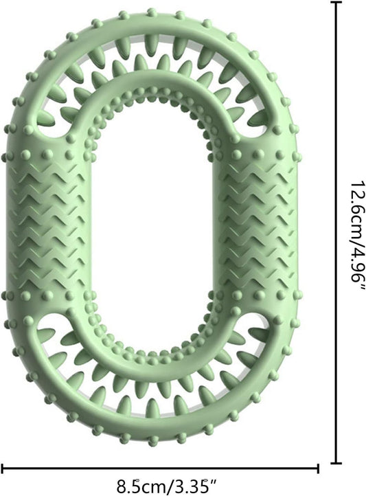 KFX-5885245 Durable O-Ring Dog Chew Toy for Aggressive Chewers - Molar Dental Toy for All Sizes