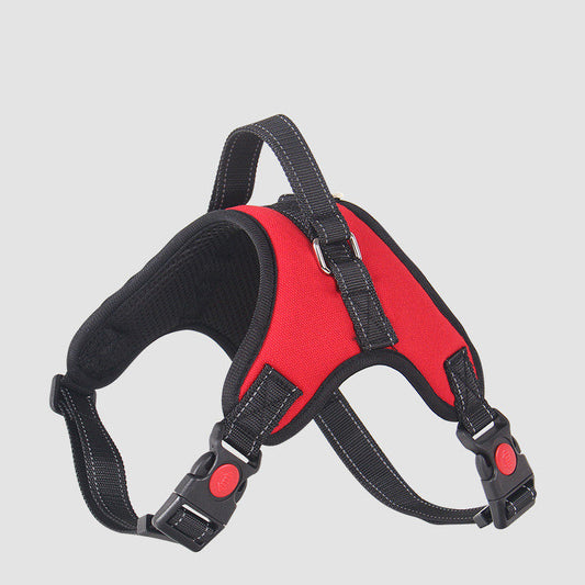 KFX-5887037 Oxford Cloth Pet Chest and Back Harness - Adjustable Sizes Available in Multiple Colors