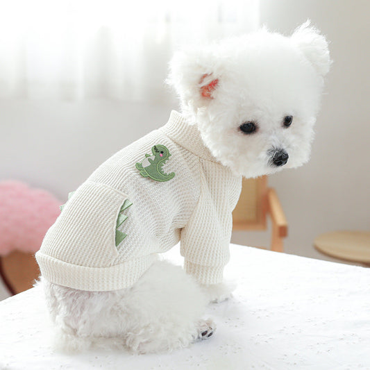 KFX-5899069 Casual Round-Neck Pet Sweater in Various Colors and Sizes