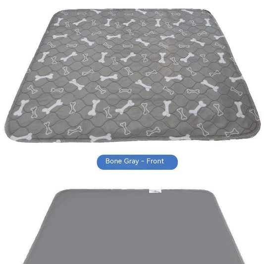 KFX-5916605 Pet Washable Reusable Polyester Urine Pads - Minimalist Print in Multiple Sizes (40x60, 70x80, 80x90cm)
