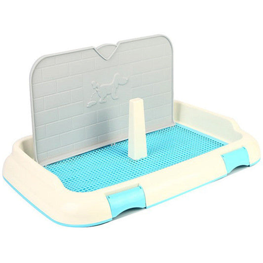KFX-5943229 Wall-Mounted Plastic Pet Toilet with Fixed Point Urinal for Dogs - 34 x 47 cm