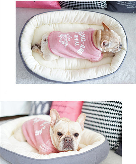 KFX-5986109 Reversible Dog Kennel Mat Made of Soft Cotton Cloth - Available in S and L Sizes