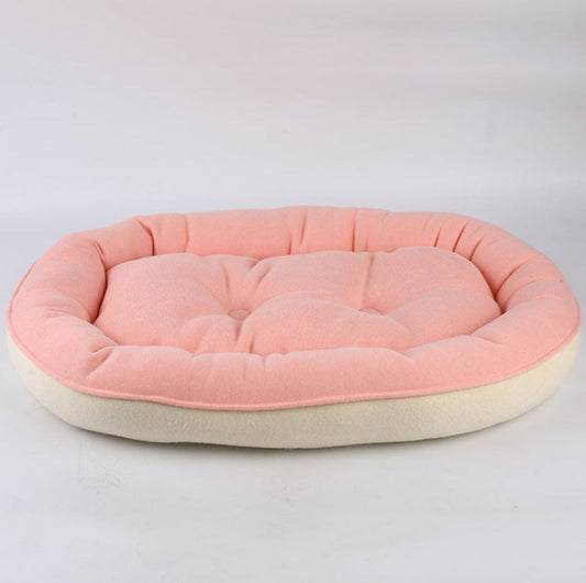KFX-5986109 Reversible Dog Kennel Mat Made of Soft Cotton Cloth - Available in S and L Sizes