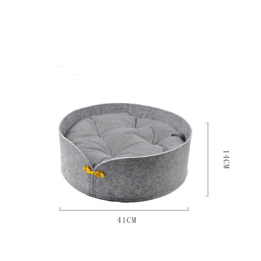 KFX-5991997 Corrugated Cat Scratcher with Removable Washable Claw Sharpener and Soft Cotton Pad