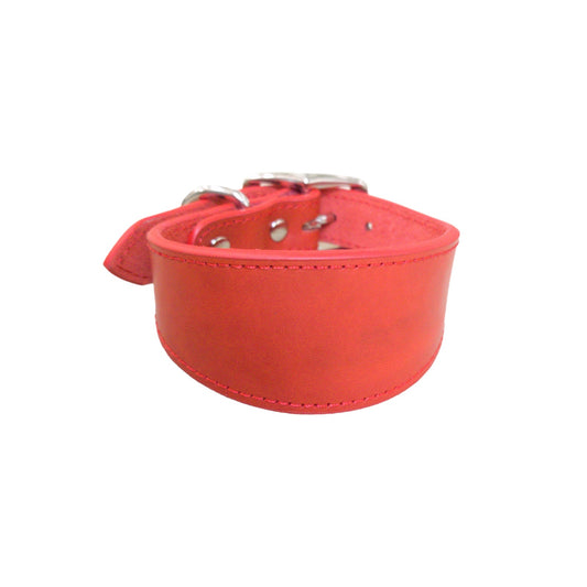 KFX-5999549 Real Leather Cowhide Pet Collar for Dogs - Multiple Colors Available, Sizes S, M, L