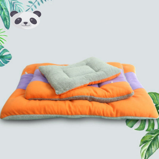 KFX-6026429 Quilted Soft Pet Mat - Breathable Plush and Stretch Cotton Dog Bed in Multiple Sizes