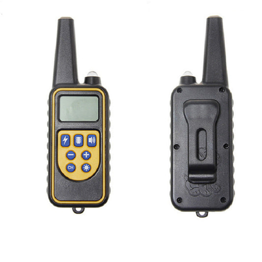 KFX-6027837 Rechargeable Waterproof Dog Bark Control Device with Adjustable Vibration and Shock Settings