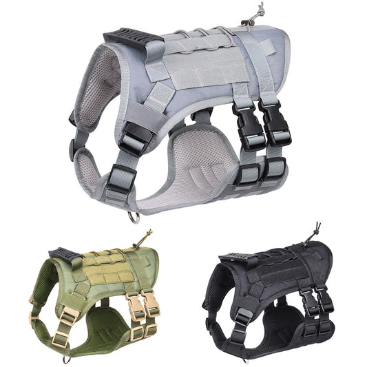 KFX-6072125 Tactical Pet Chest and Back Vest with Adjustable Straps and Multiple Colors