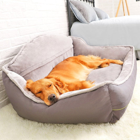 KFX-6082621 Cozy Polyester Dog Sofa Bed - Multiple Sizes Available