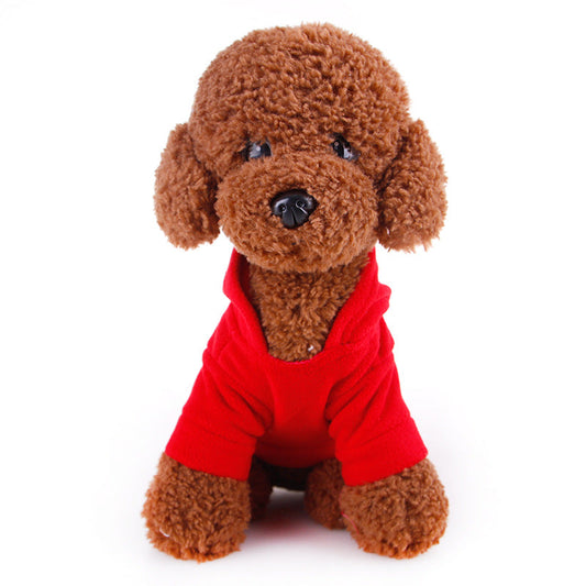KFX-6142525 Casual Christmas and New Year Sweater for Pets - Red & Green, Sizes XS-XL