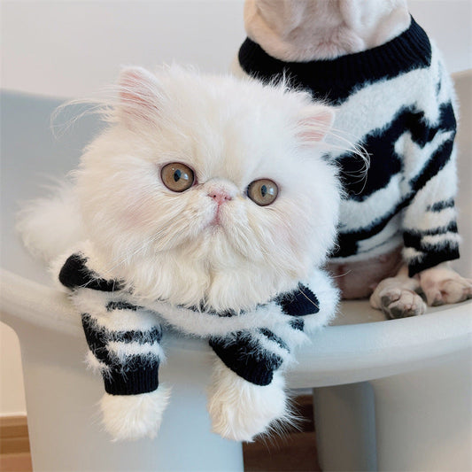 KFX-6174909 Cozy Casual Black Mink Sweater for Dogs - Sizes XS to XXL