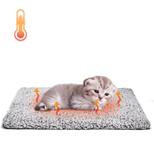 KFX-6184509 Waterproof Leak-proof Heating Pet Mat for Cats and Dogs - Constant Temperature, Multiple Sizes Available