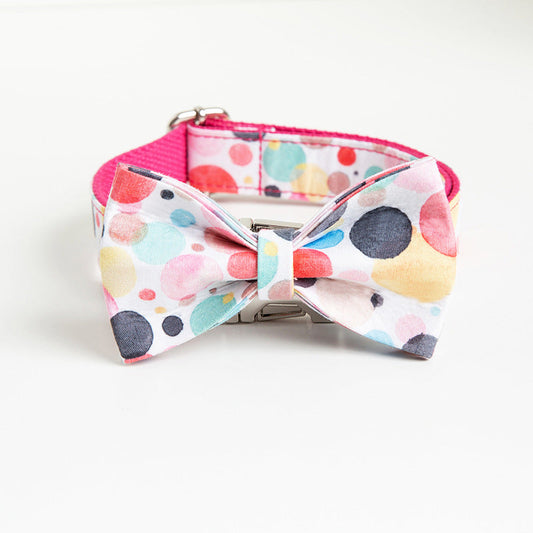 KFX-6205757 Personalized Custom Lettering Dog Collar - Casual Style for Pets in Multiple Sizes