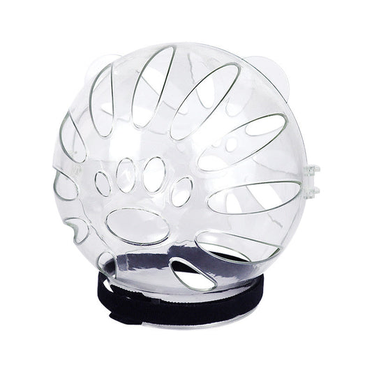 KFX-6205885 Transparent Cat Head Cover Muzzle Collar for Safe Anti-Biting Protection