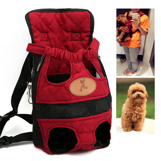 KFX-6217661 Adjustable Nylon Pet Carry Bag for Dogs and Cats - Multiple Sizes Available