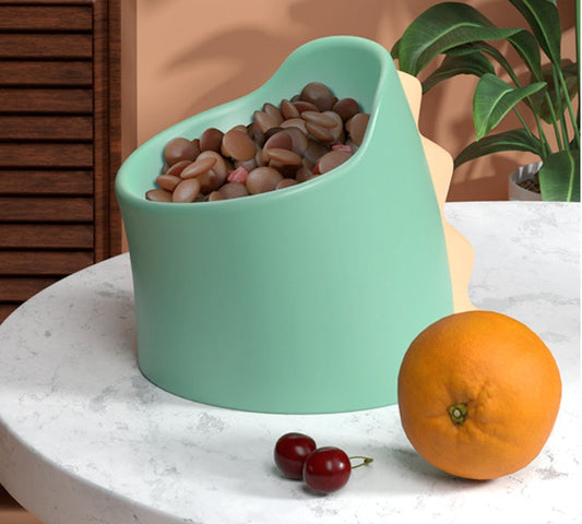 KFX-6232893 Cervical Spine-Friendly Pet Drinking Bowl with Anti-Overturn Design