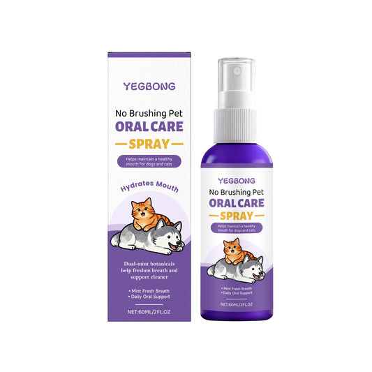KFX-6234557 Dog Dental Spray with Mint Extract for Fresh Breath and Oral Care