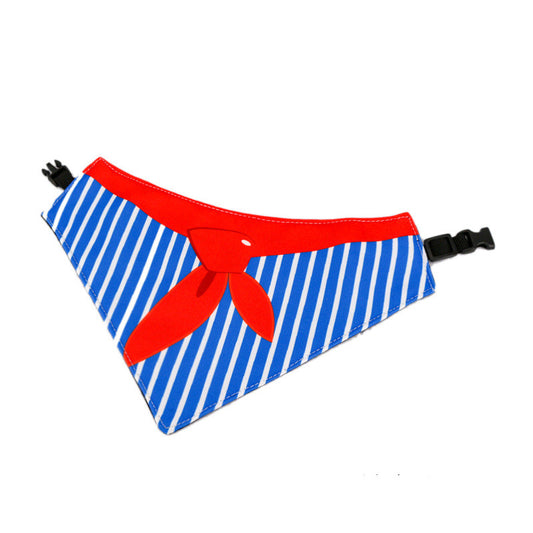 KFX-6244797 Three-Layer Thickened Waterproof Pet Scarf in Various Fun Designs