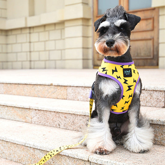 KFX-6247485 Vest-Style Dog Harness Made of Durable Polyester - Multiple Sizes and Colors Available