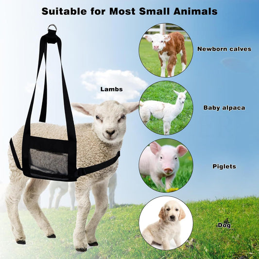 KFX-6272701 Large Dog Sling for Weighing Small Animals and Livestock – 35*150cm, 385g