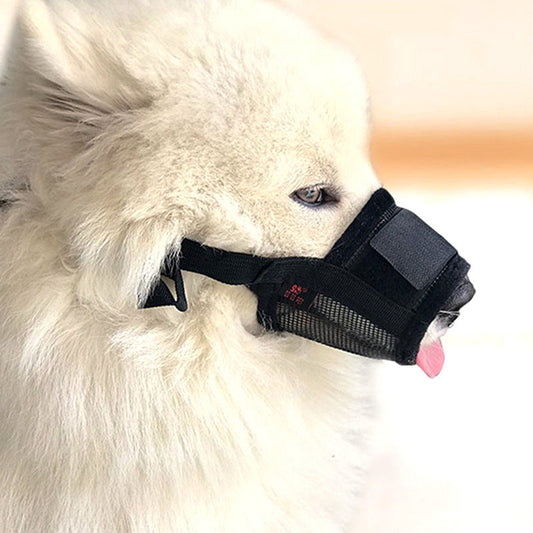 KFX-6301885 Adjustable Dog Bite-proof Mouthpiece Guard for Furniture Protection - Various Sizes Available