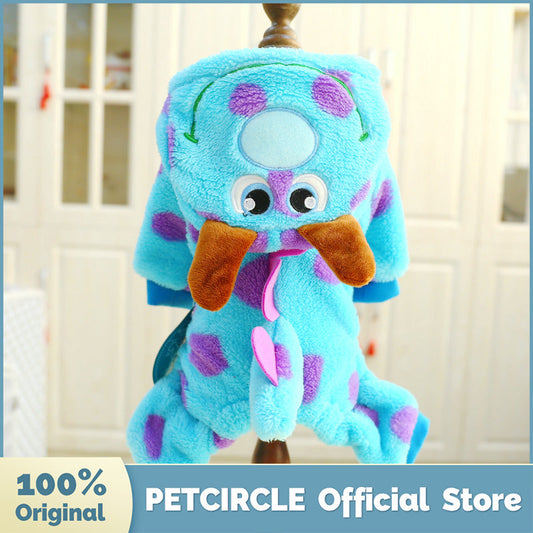 KFX-6320061 Bubble Dragon Four-legged Pet Clothing for Small Dogs, Sizes XXS to L