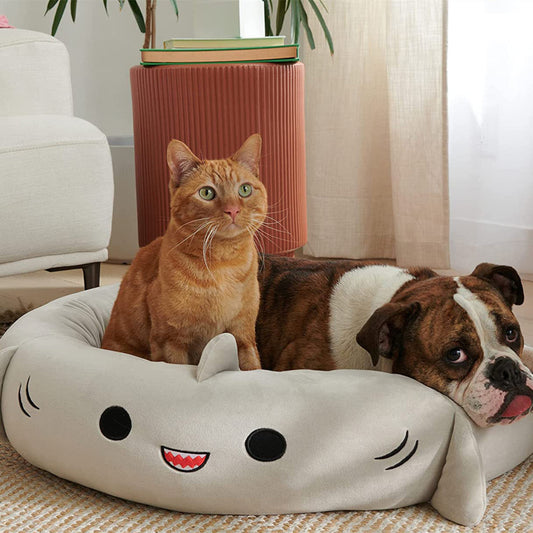 KFX-6345149 Super Soft Plush Dog Bed Mat – Light Gray, Available in Multiple Sizes
