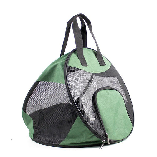 KFX-6361661 Portable Breathable Pet Handbag, Soft Polyester Carrier for Cats and Dogs Up to 12 Catties, 600D Oxford Material, 40 cm Diameter