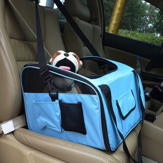 KFX-6367933 Portable Cat and Dog Diaper Backpack for Small Pets - Lightweight, Multi-Color Options Available