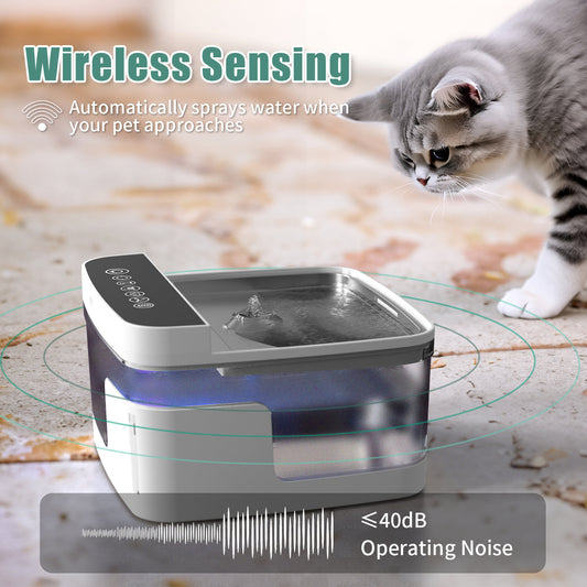 KFX-6390845 Automatic Pet Water Dispenser with Adjustable Flow Control