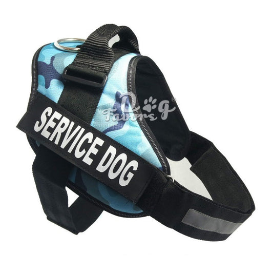 KFX-6438333 Durable Nylon Chest Harness for Medium and Large Dogs, Comfortable Fit, Adjustable Sizes XXS-XXL